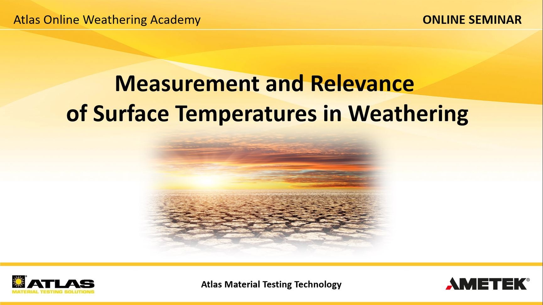 DIN A4-Online Seminar-Cover-Surface temperatures in weathering_AR-2021-07-09