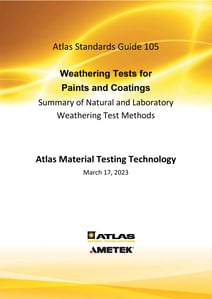 Atlas SG105 Coatings Test Methods Cover